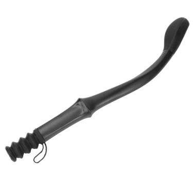 Imagem de Akozon Auxiliar de Limpeza de Papel Higiênico - Limpador de Auto-assistência Portátil de Longo Alcance e Conforto para Fácil Higiene do Banheiro (Preto)