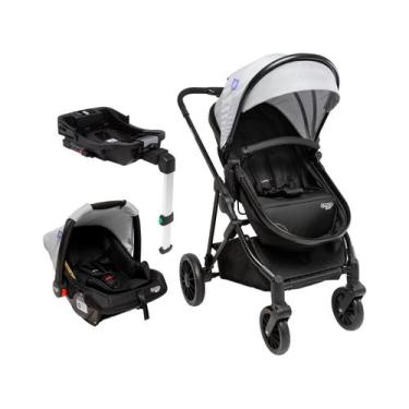 Imagem de Carrinho de Bebê com Bebê Conforto Base Isofix Cosco Kids Lummy Trio a