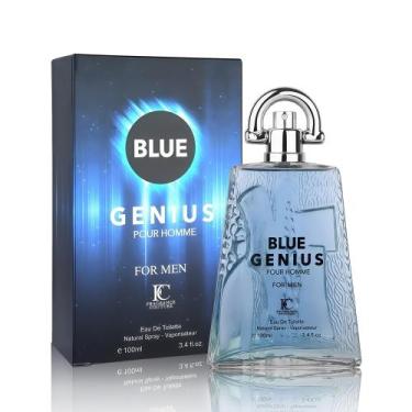 Imagem de A CENTER Genius Blue Colônia Natural Masculina Eau de Toilette 100 ml 