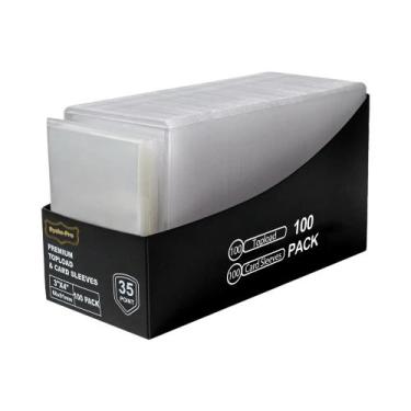 Imagem de Binder De 9 Bolsos Para Cartões Rígidos 3x4, Capacidade Para 252+ Cart