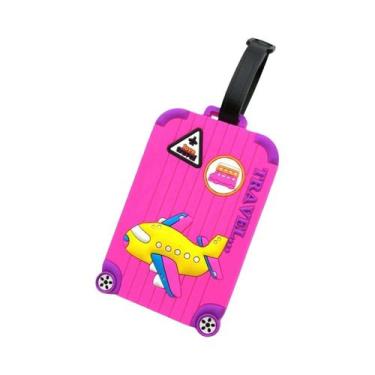 Imagem de Etiqueta De Bagagem De Borracha Macia PVC Com Desenho De Anime, Tag De