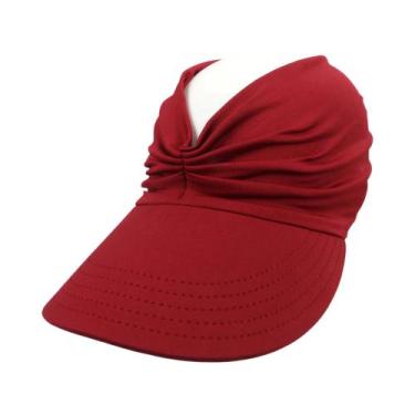Imagem de Chapéu De Sol Feminino Para Primavera E Verão, Viseira De Proteção Sol