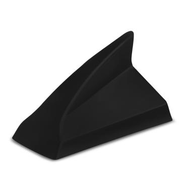 Imagem de Antena de Teto Tubarão Dianteira Traseiro Universal Shark Preto Fosco
