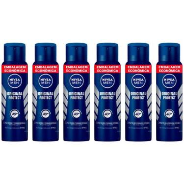 Imagem de Desodorante Aerossol Antitranspirante Nivea - Masculino Original Prote