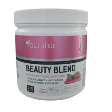 Imagem de Beauty Blend Purafor Colágeno hidrolisado 200g Sabor: Sabor Frutas Ver