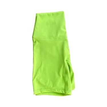 Imagem de Shorts De Yoga De Cintura Alta Com Controle De Abdômen Para Mulheres, 