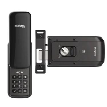 Imagem de Fechadura Digital Intelbras FR10, Tensão de alimentação 6V, Tensão de alimentação de emergência 9, Preta