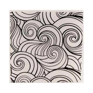 Imagem de Pastas De Relevo Em Plástico Texturizado Para Criação De Cartões, Arte