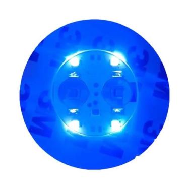 Imagem de Base De Copo LED Alimentada Por Bateria Com 3 Modos, Adesivo Luminoso 