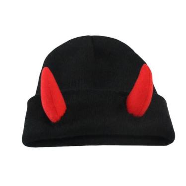 Imagem de Chapéu de malha Demons Imps Anime Winter Beanie macio para adultos - Y