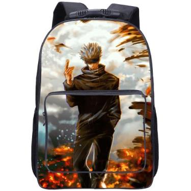 Imagem de Mochila escolar Jujutsus Kaisens Anime para escola - Yiweisai