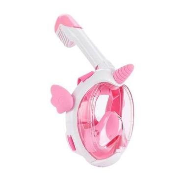 Imagem de Máscara De Snorkel Infantil Unicórnio Antiembaçante À Prova d'Água Com