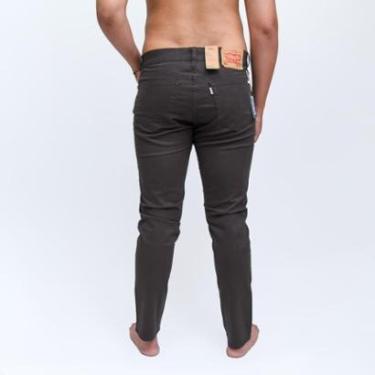 Imagem de Calça Jeans Levis 511 Masculina Slim Lavagem Marrom-Masculino