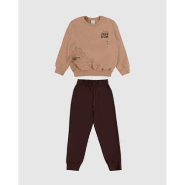 Imagem de Conjunto Moletom Infantil Menino Malwee Kids Ref. 126475-Masculino