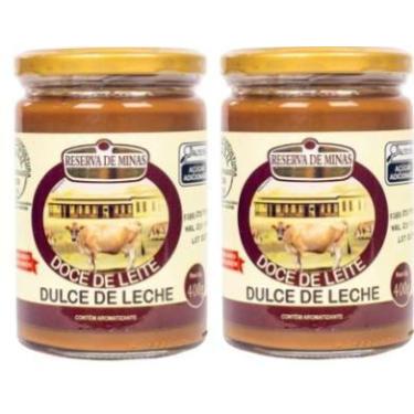 Imagem de kit 2 Doce De Leite Tipo Argentino Reserva De Minas 400g
