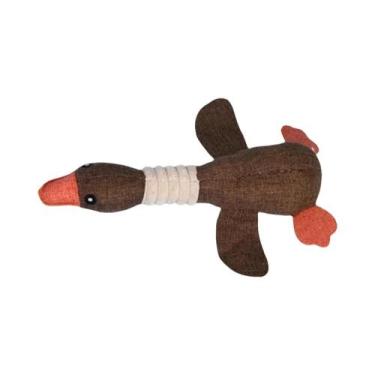 Imagem de Brinquedos Duráveis Com Som De Ganso Para Pets, Resistentes a Mordidas