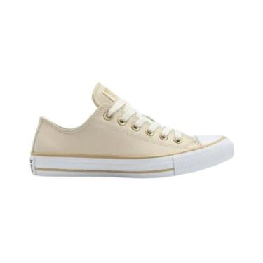 Imagem de Tênis All Star Ct04500006 Chuck Taylor Nude Bege Claro/Caqui Fosco - C