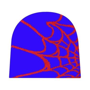 Imagem de Gorro De Inverno Unissex Com Padrão De Aranha, Elástico, Para Esportes