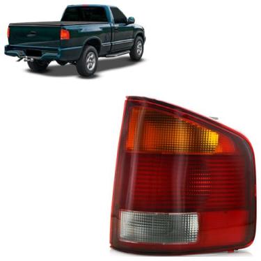 Imagem de Lanterna Traseira S10 1996 A 2000 Tricolor - Automotive Imports, Direi