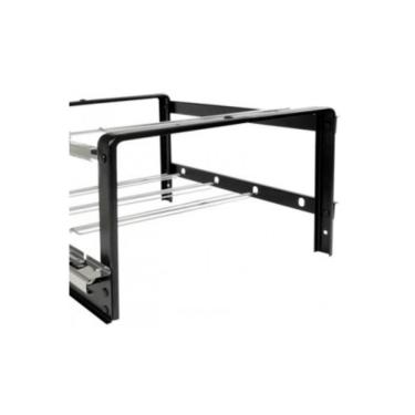 Imagem de Suporte Churrasqueira de Alvenaria Em Aço Reforçado Preto Kit 1006 – Giragrill