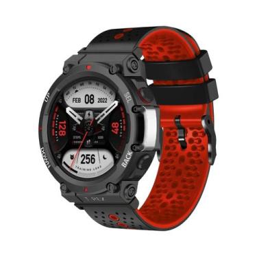 Imagem de Pulseira Esportiva De Silicone Respirável Para Huami Amazfit T-Rex 3 T