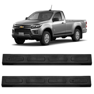 Imagem de Jogo de Soleira Porta S10 CS 2012 a 2025 Injetada Preto