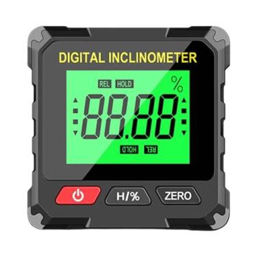 Imagem de Transferidor Digital 360 Graus USB Magnético Eletrônico Inclinômetro M