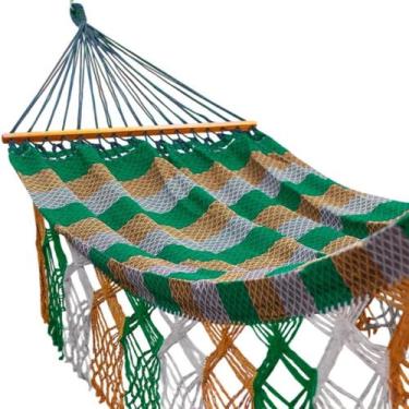 Imagem de Rede Descanso Dormir Casal Com Madeira Americana Resitente - ATACADAO 