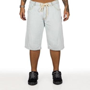 Imagem de Bermuda Overking Jeans Balão Delavê-Masculino
