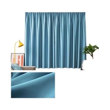 Imagem de Cortinas Portáteis Blackout Sem Furos, Design Deluxe E Firme Para Quar