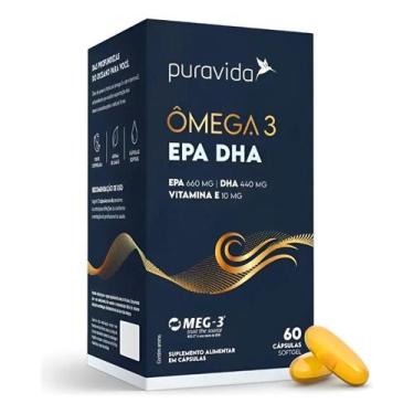 Imagem de Ômega 3 660 Mg De Epa 440 Mg De Dha Pura Vida - Puravida