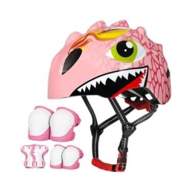 Imagem de Conjunto De Capacete E Protetores De Joelho E Cotovelo Para Crianças V