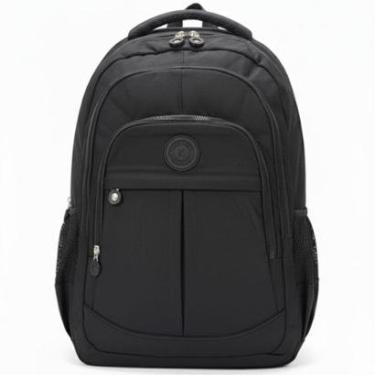 Imagem de Mochila Casual Escolar Adulto Juvenil Em Nylon Tactel Espaço Para Notebook-Unissex