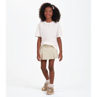Imagem de Blusa Feminina Infantil Laço Com Rebite Trick Nick Bege, 6, Bege