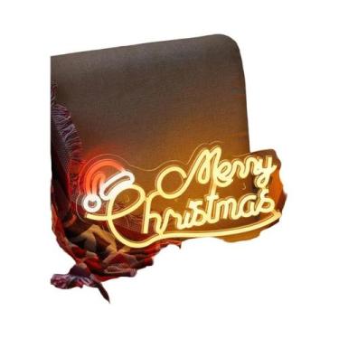 Imagem de Letreiro De Neon LED Personalizável Para Interiores: Ideal Para Natal,