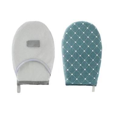 Imagem de Tábua De Passar Roupa Portátil Pequena De Tecido Com Luvas E Bandeja I