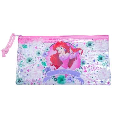 Imagem de Estojo Necessaire Princesa Pequena Sereia Ariel Disney-Feminino