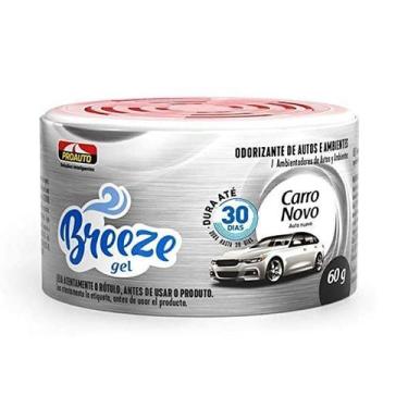 Imagem de Odorizante gel carro novo 60grs - breeze proauto, Sem variação, Único