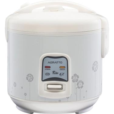 Imagem de Panela Elétrica de Arroz Agratto Pa6x Riso 6 Xícaras com Bandeja para Legumes 400W 220V