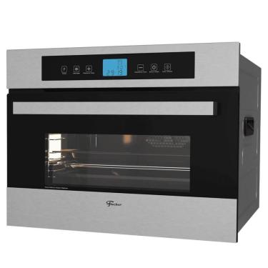 Imagem de Forno Elétrico de Embutir Fischer Platinium 43L 1600W com Air Fryer Inox 110V