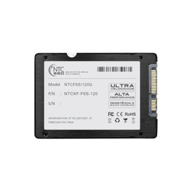 Imagem de SSD Ntc 120gb 2.5 Sata Iii para Armazenamento com Leitura 530mb-s e Gravação 450mb-s NTC