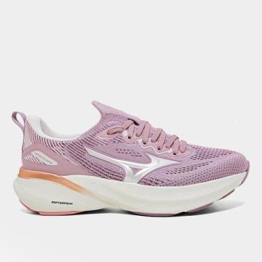 Imagem de Tênis Mizuno Glow 3 Feminino, Lilás, 34