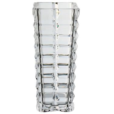 Imagem de VASO DECORATIVO ENFEITE PLANTA QUADRADO ECO CRYSTAL 29x12x12cm TRANSPARENTE
