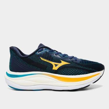Imagem de Tênis Mizuno Wave Skyway Masculino, Marinho, 42
