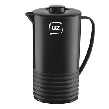 Imagem de Jarra de Plástico Água e Suco Plus com Tampa 1,8L UZ158 - UZ, Preto