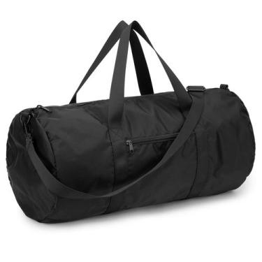 Imagem de Mochila Vorspack pequena dobrável de 20 polegadas, leve, preta