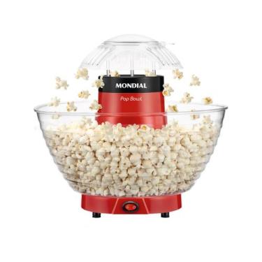 Imagem de PIPOQUEIRA ELETRICA MONDIAL 1200W - C/ COLHER DOSADORA Vermelho 220V, 