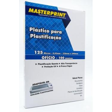 Imagem de Polaseal Masterprint Ofício 226x340mm 0,05mm Brilhante Proteção UV Doc