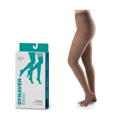 Imagem de Meia Calça Sigvaris Dynaven Basic 972 20-30 mmHg Bege, M3