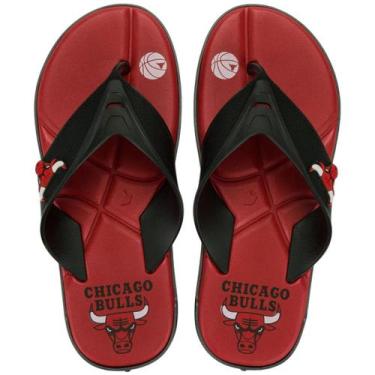 Imagem de Chinelo Masculino Estilo Urbano Leve Basquete Shot Nba Rider, Preto, V